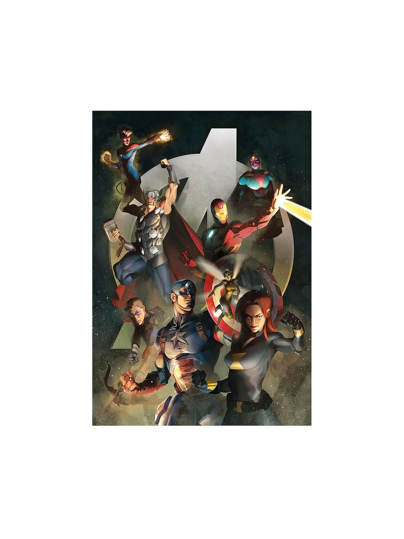 CLEMENTONI | Puzzle Disney 100 - Marvel 1000 Teile | 